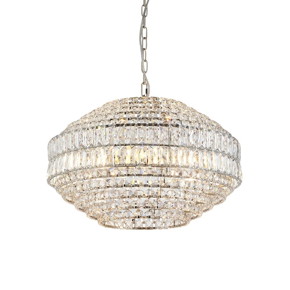 Beatrice 5 Light Crystal Pendant