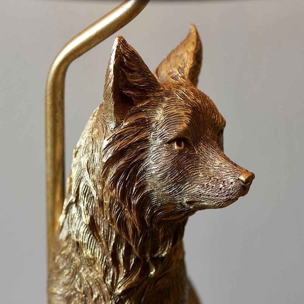 Fox Table Lamp C/W Shade