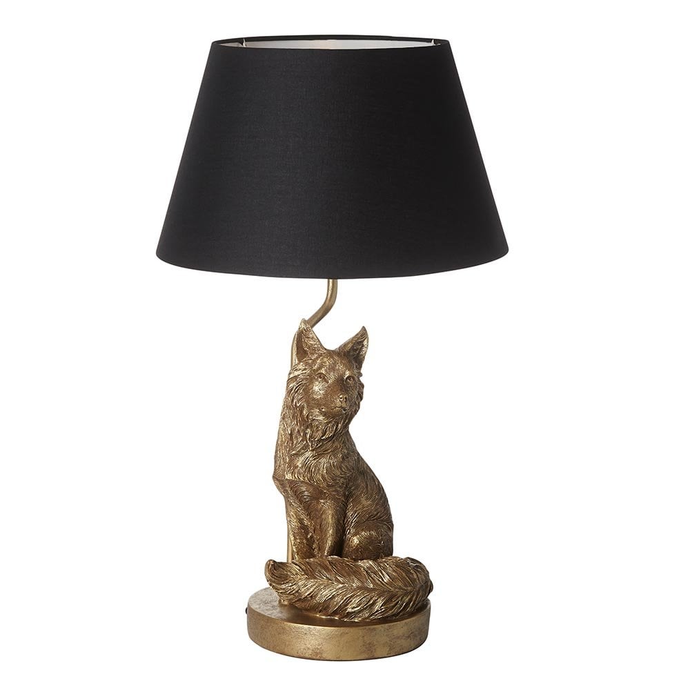 Fox Table Lamp C/W Shade