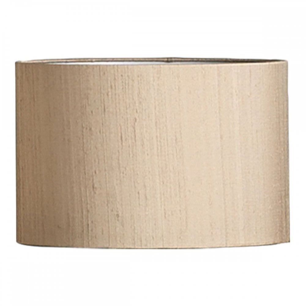 Drum Shallow 13cm 100% Silk Shade with Shade Colour Options