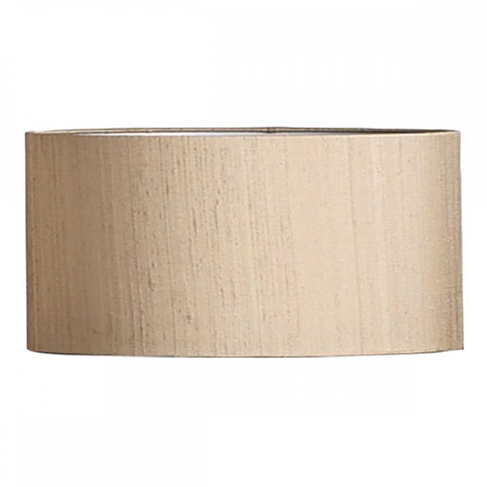 Drum Shallow 30cm 100% Silk Shade with Shade Colour Options