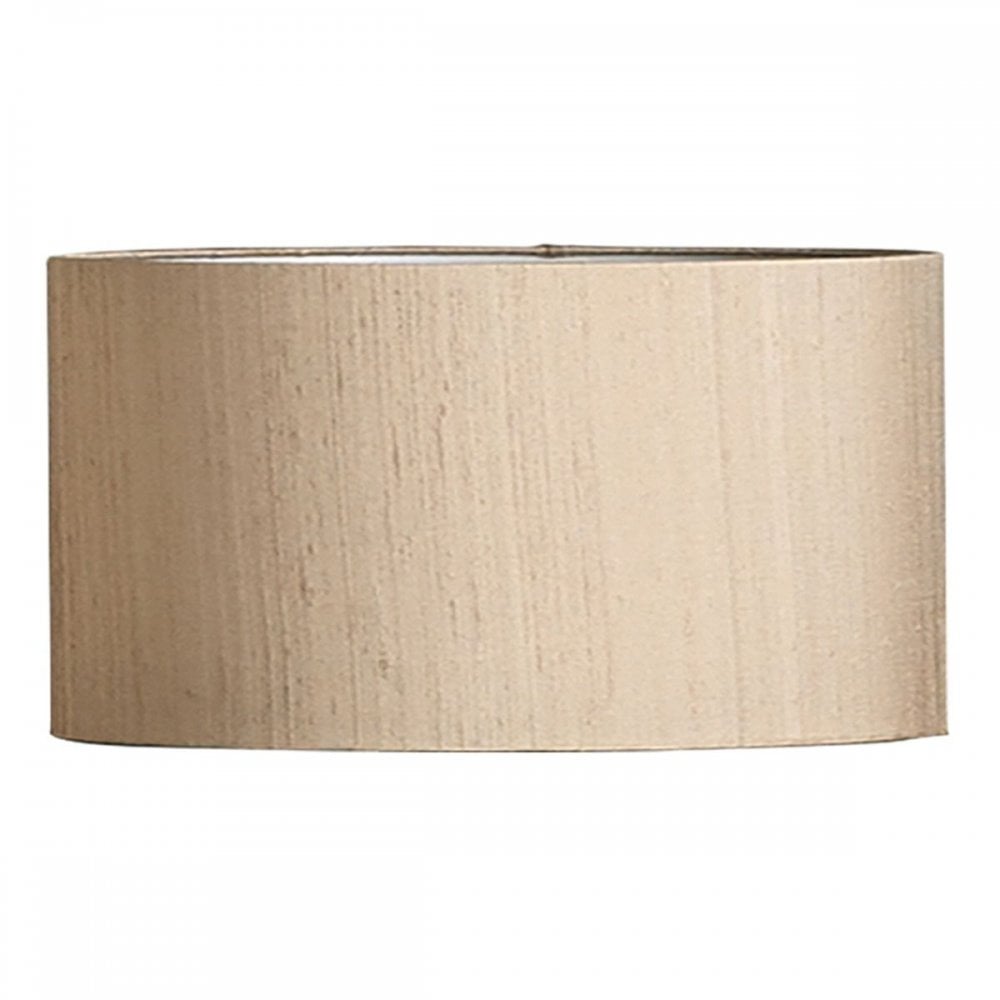 Drum Shallow 35cm 100% Silk Shade with Shade Colour Options