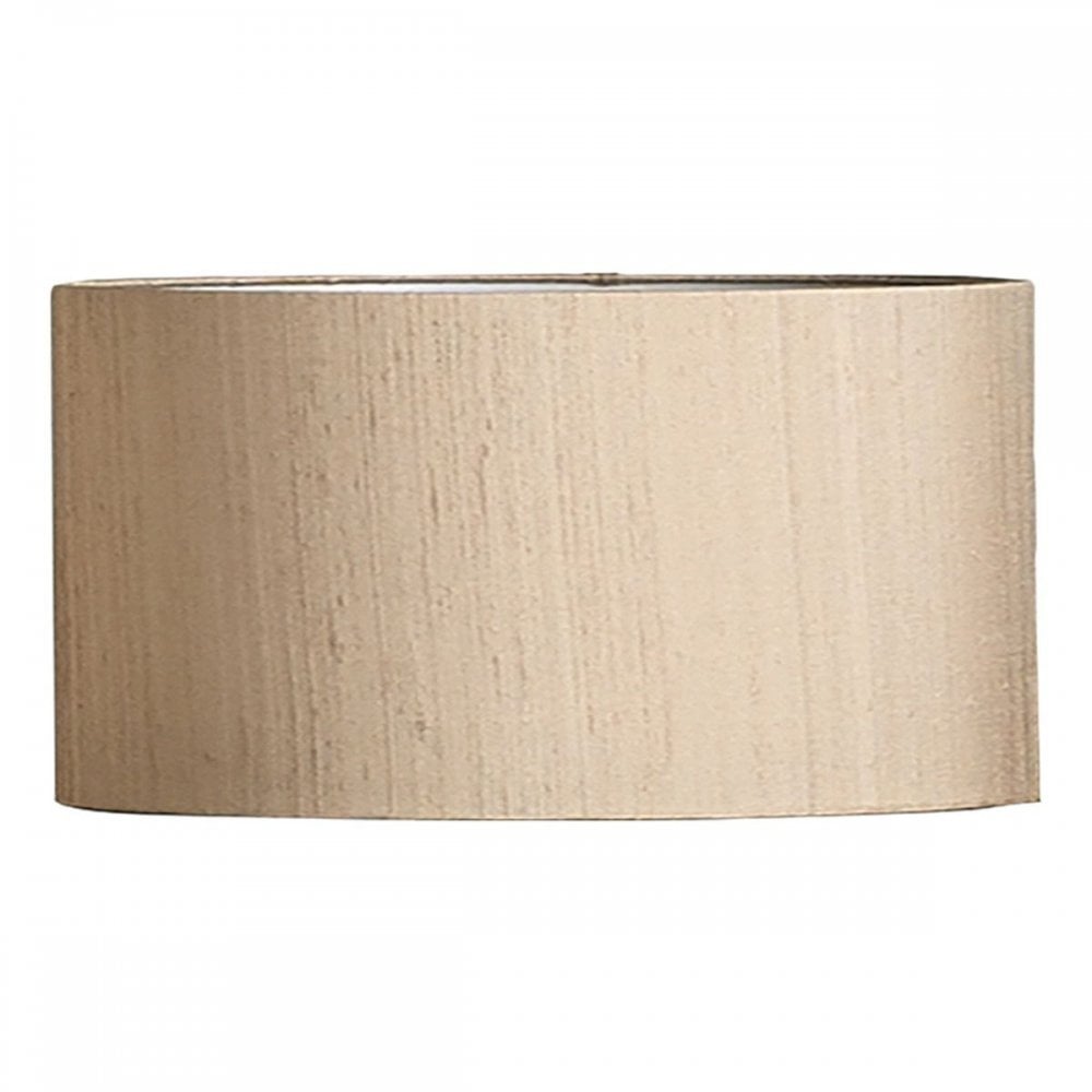 Drum Shallow 50cm 100% Silk Shade with Shade Colour Options
