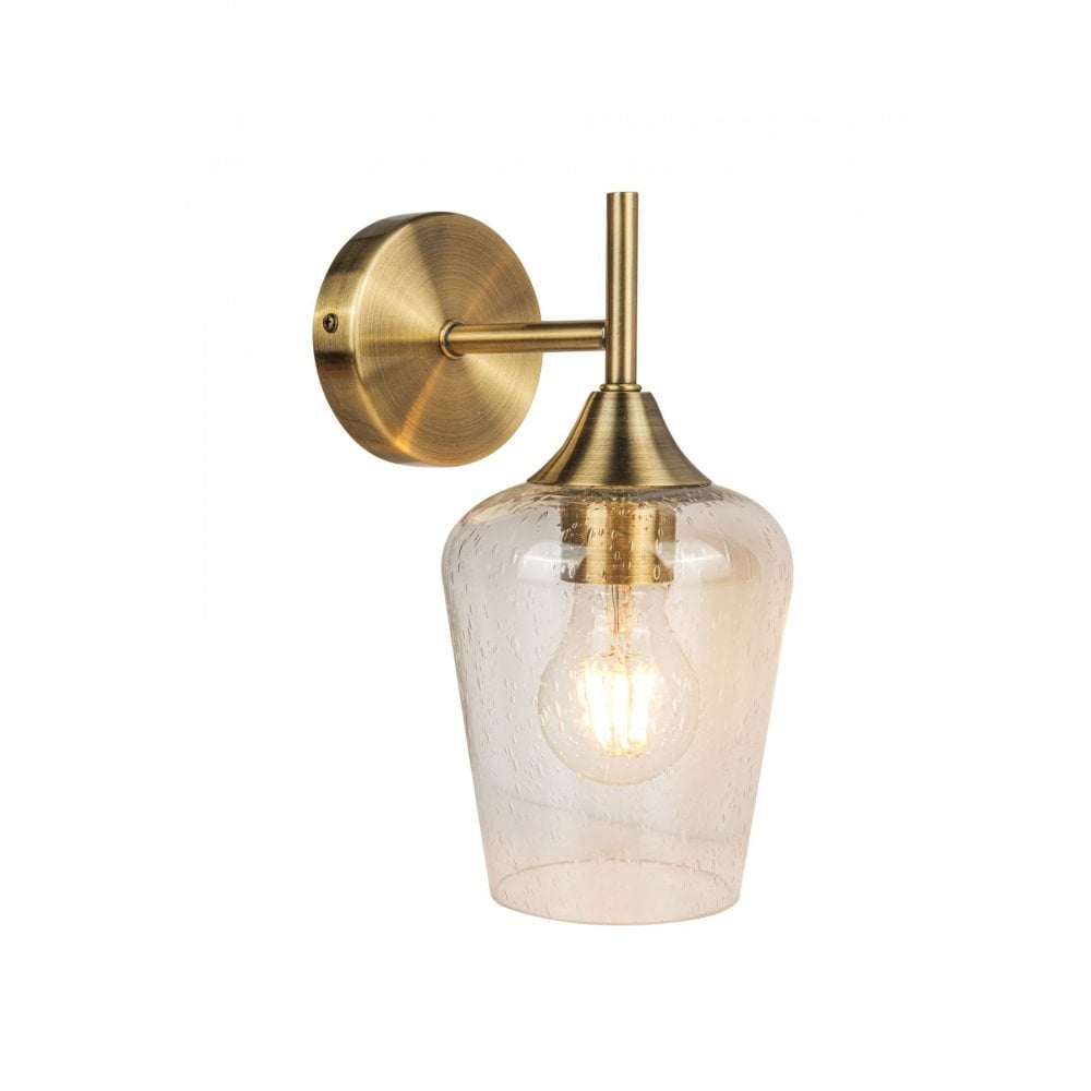 Antique Brass Wall Light