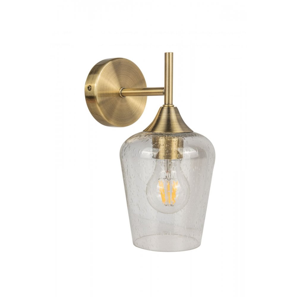 Antique Brass Wall Light