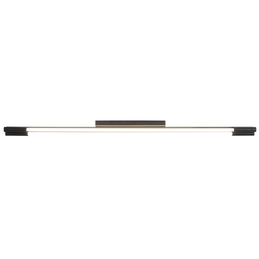 Nova Fluorescent Light in Matt Black
