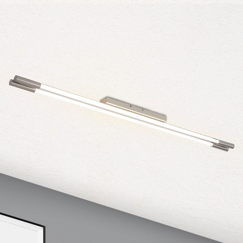 Nova Fluorescent Light in SatinChrome