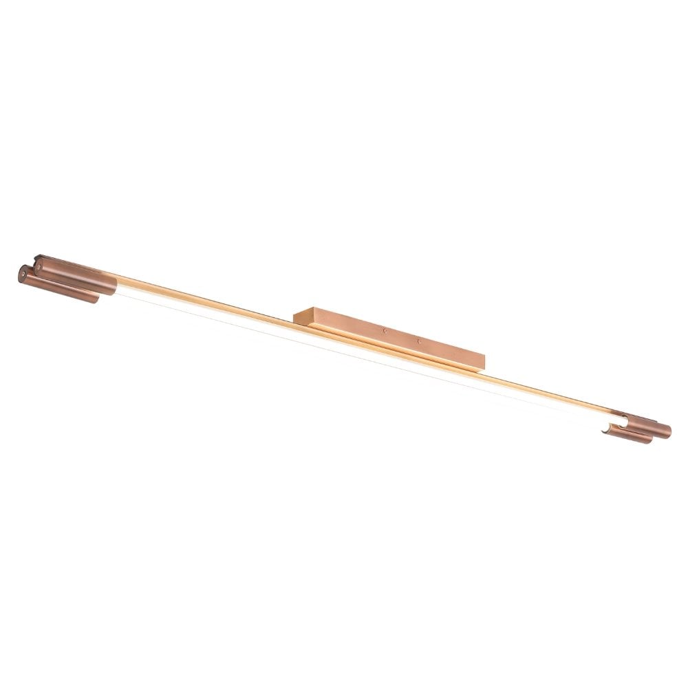 Nova Fluorescent Light in Brushed Brass