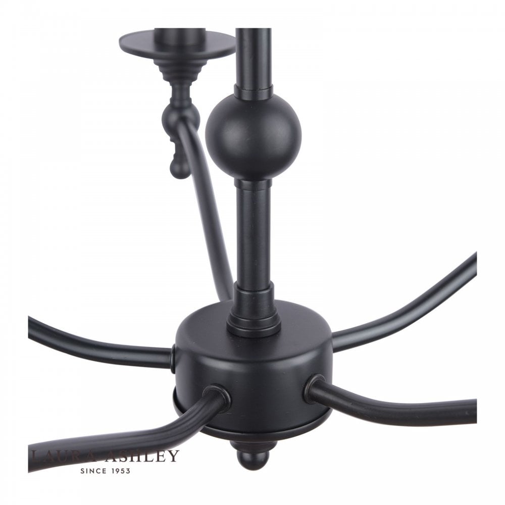 Ludchurch 5 Light Black Pendant Fitting Only