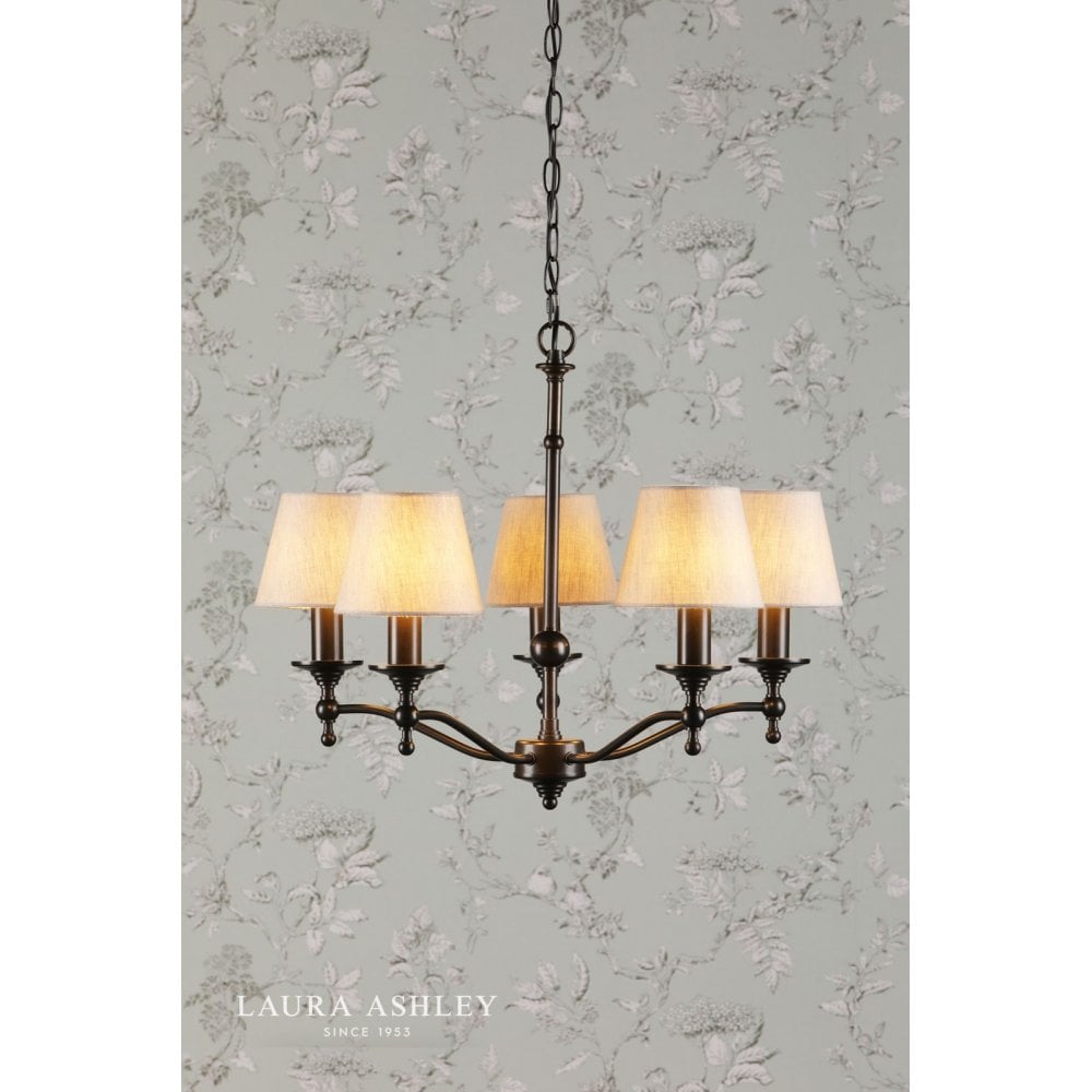 Ludchurch 5 Light Black Pendant Fitting Only