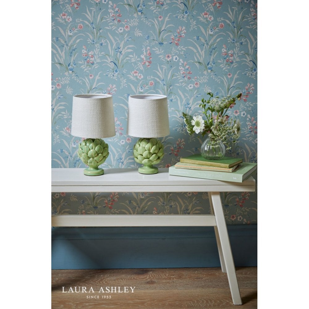 Artichoke Green Twin Pack Table Lamp C/W Shade