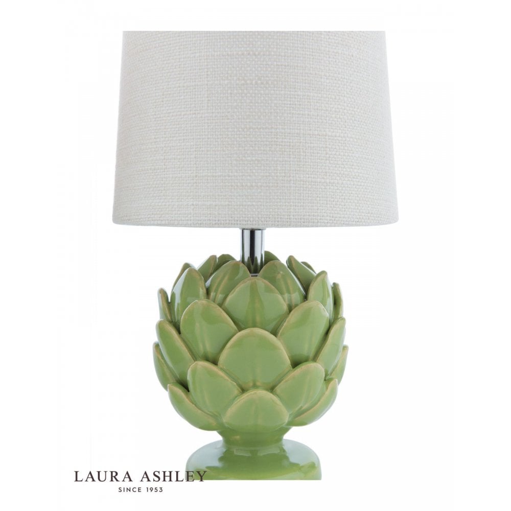 Artichoke Green Twin Pack Table Lamp C/W Shade