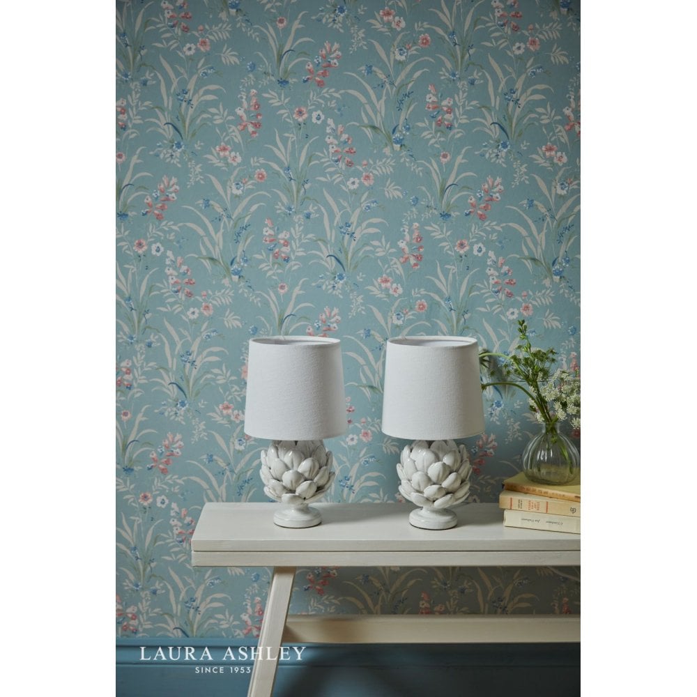 Artichoke White Twin Pack Table Lamp C/W Shade