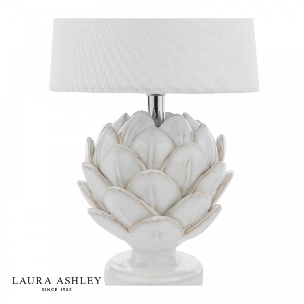 Artichoke White Twin Pack Table Lamp C/W Shade