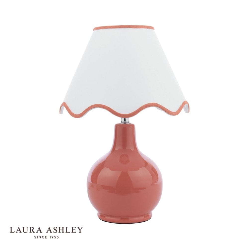 Bramhope Terracotta Table Lamp C/W Shade