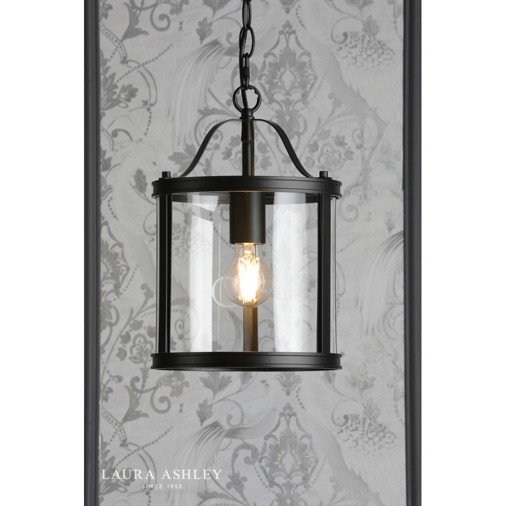 Harrington Single Matt Black Pendant