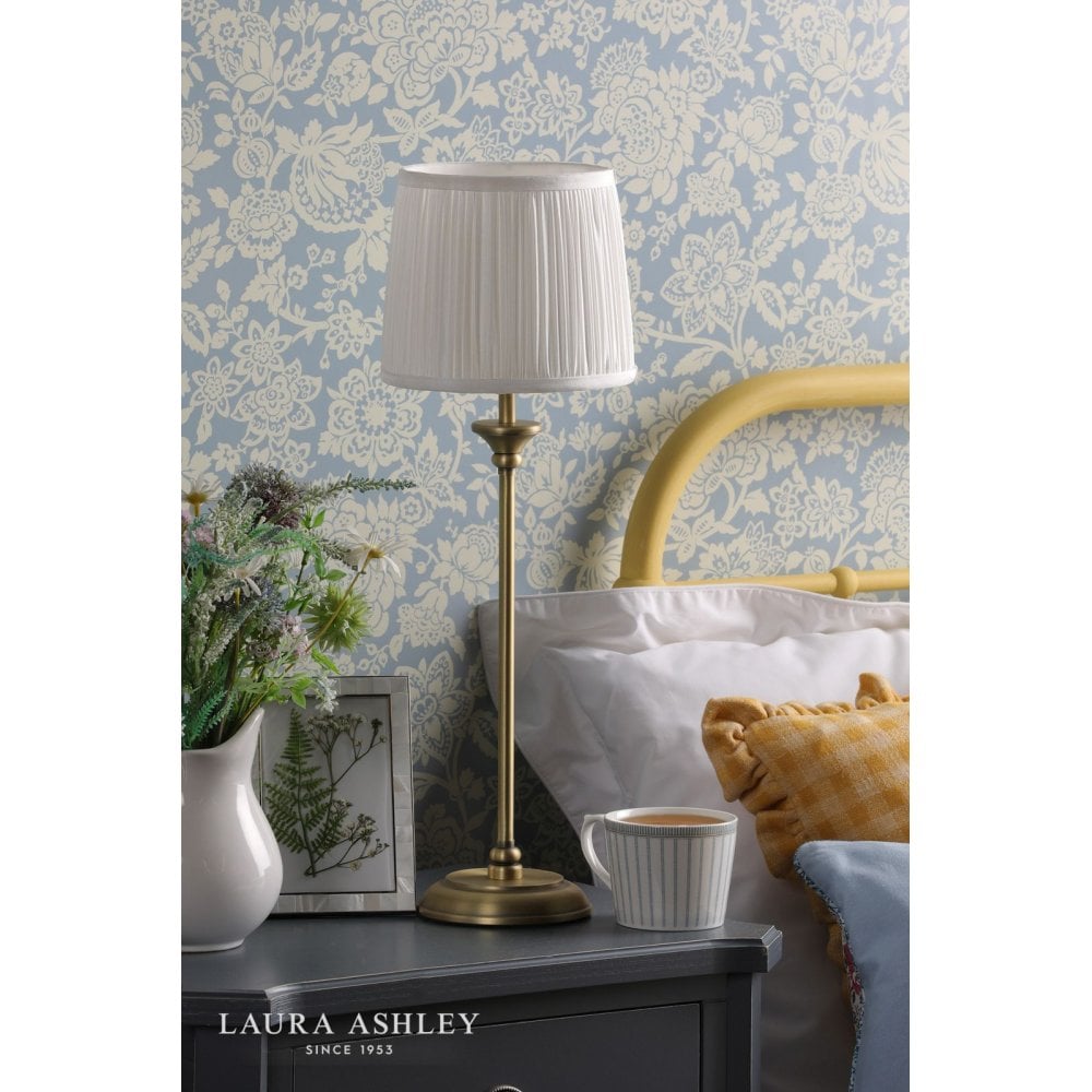 Hemsley Antique Brass Table Lamp C/W Shade