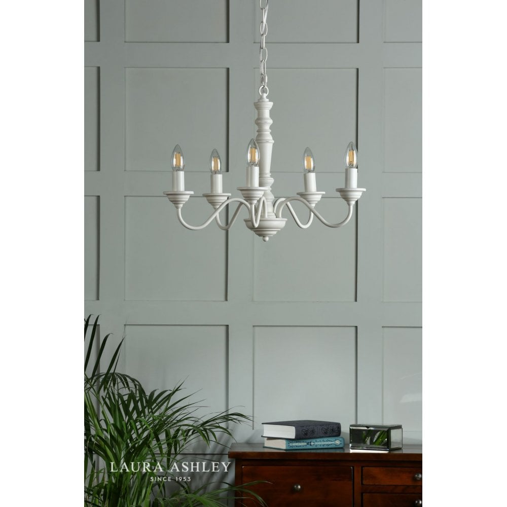 Tate 5 Light in Distressed Wood Pendant