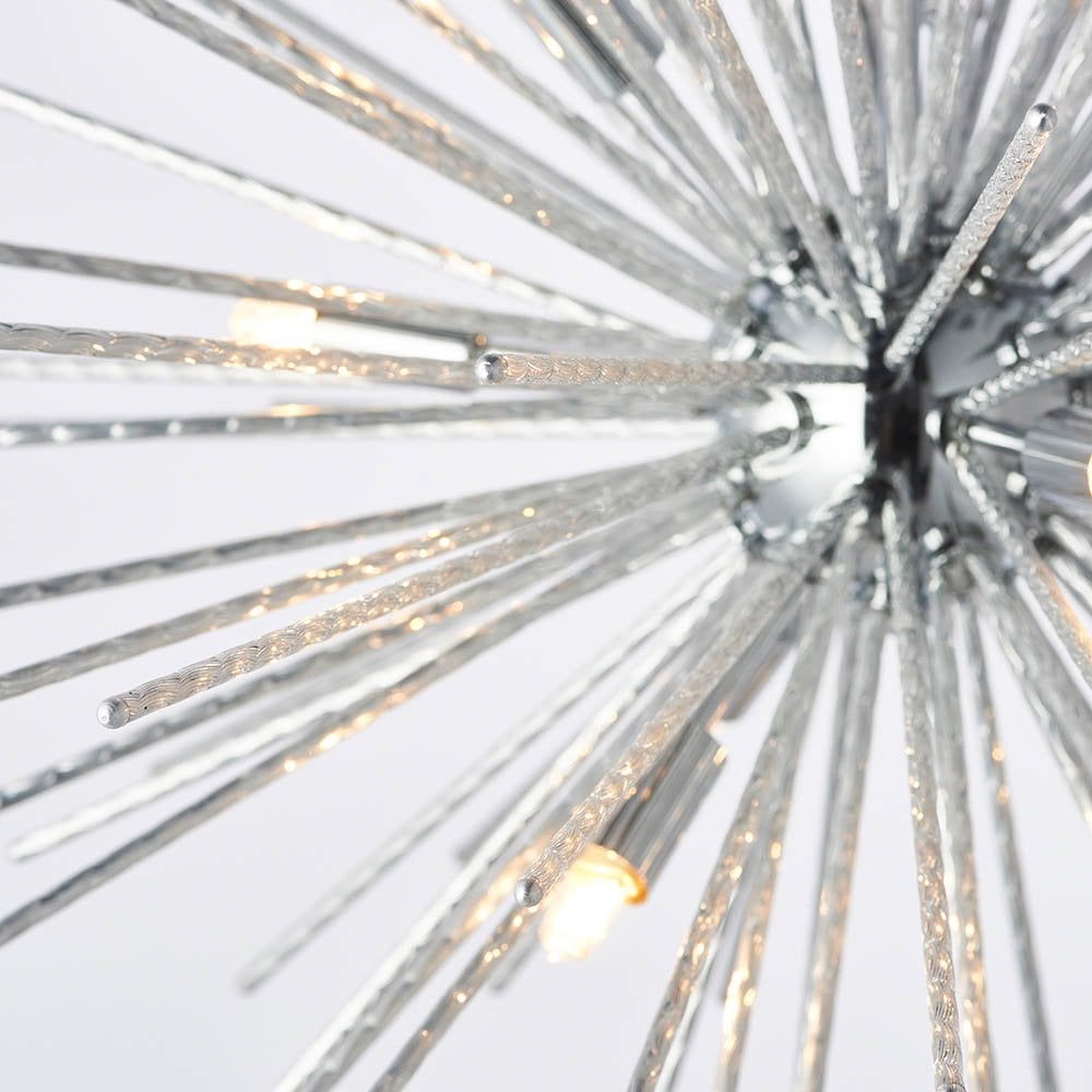 Lena 9 Light Pendant in Polished Chrome