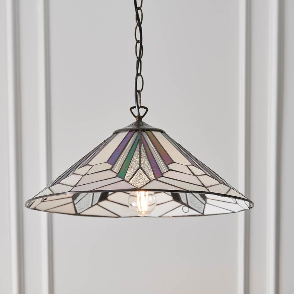 Astoria Large Ceiling Pendant Tiffany Style