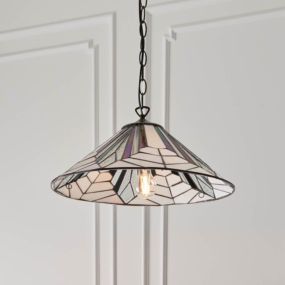 Astoria Large Ceiling Pendant Tiffany Style