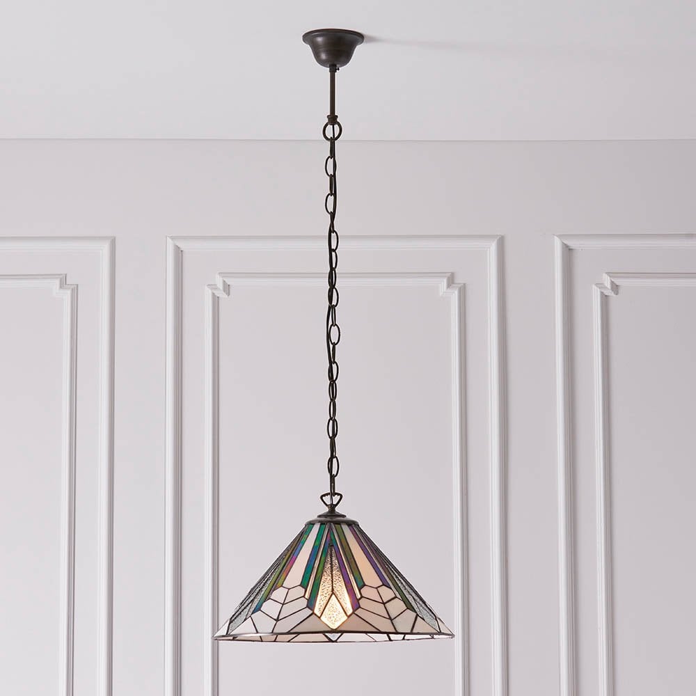 Astoria Medium Ceiling Pendant Tiffany Style