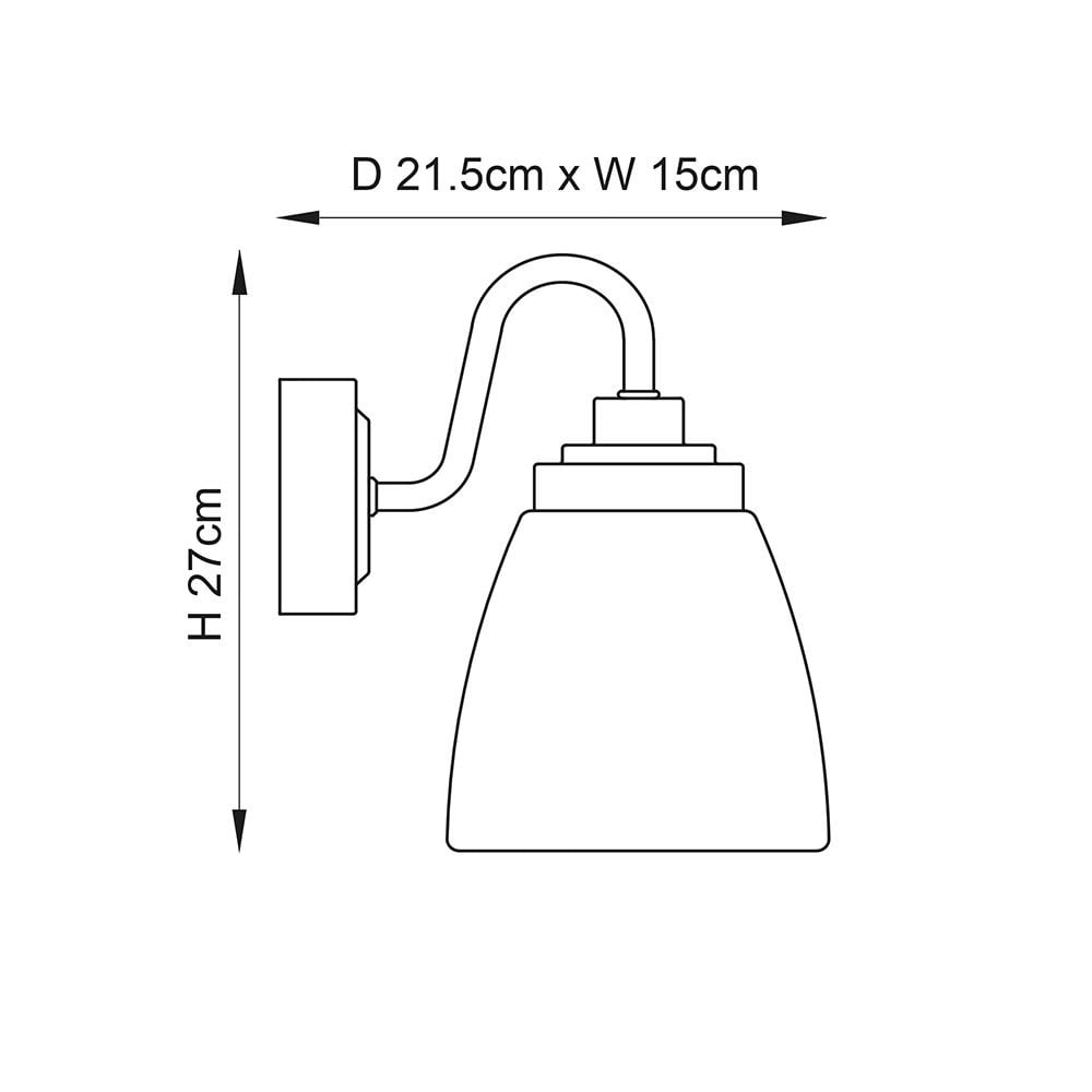 Ashbury Wall Light IP44