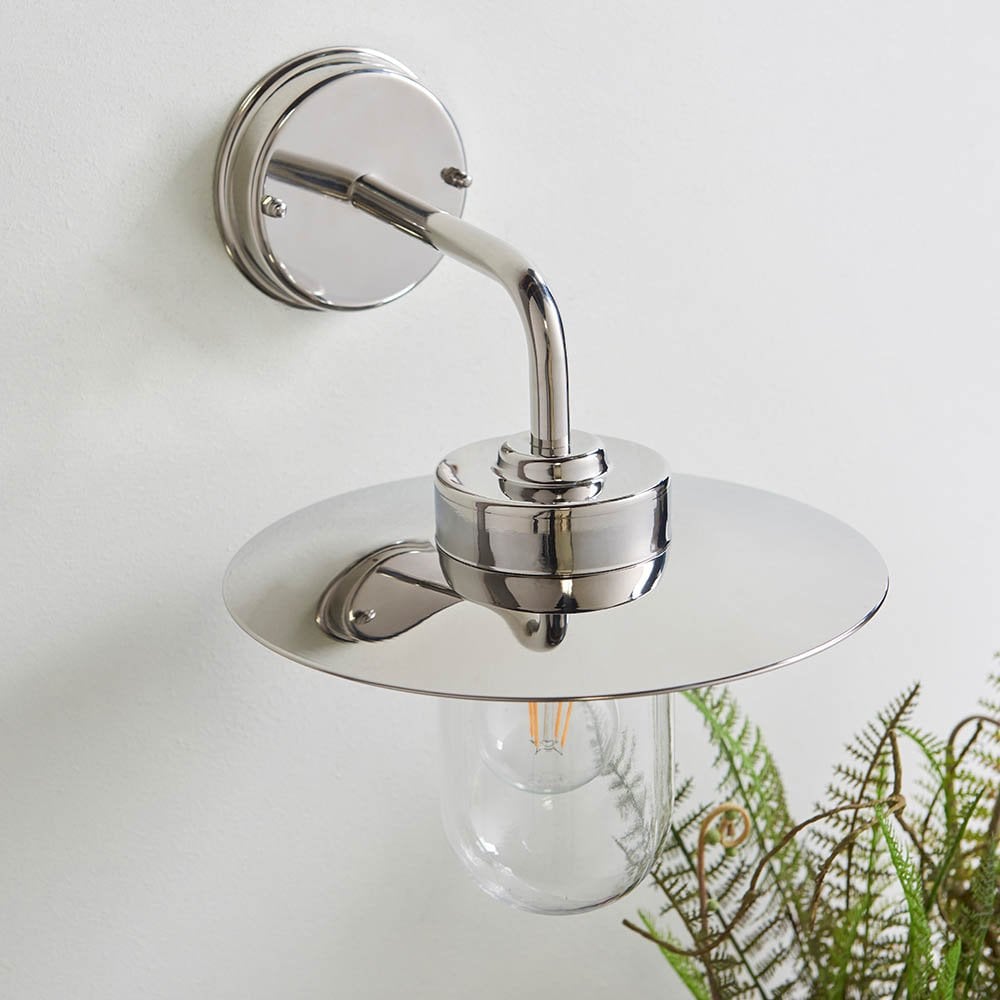 Addison Outdoor Wall Light in Stainless Steel IP44 42W