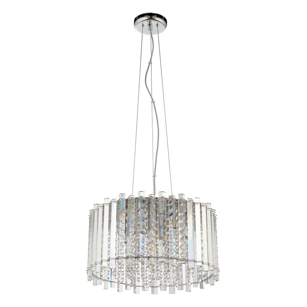 Hanna Crystal 5 Light Pendant