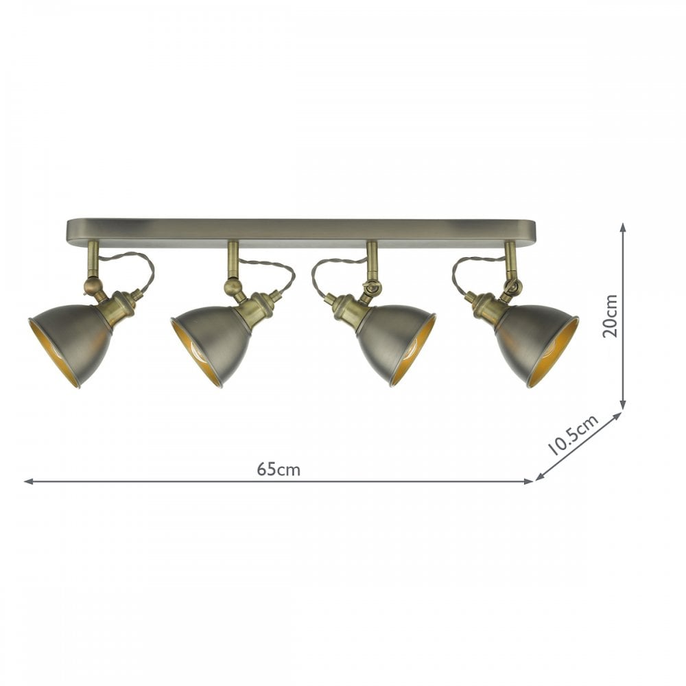 Governor 4 Light Bar Spotlight