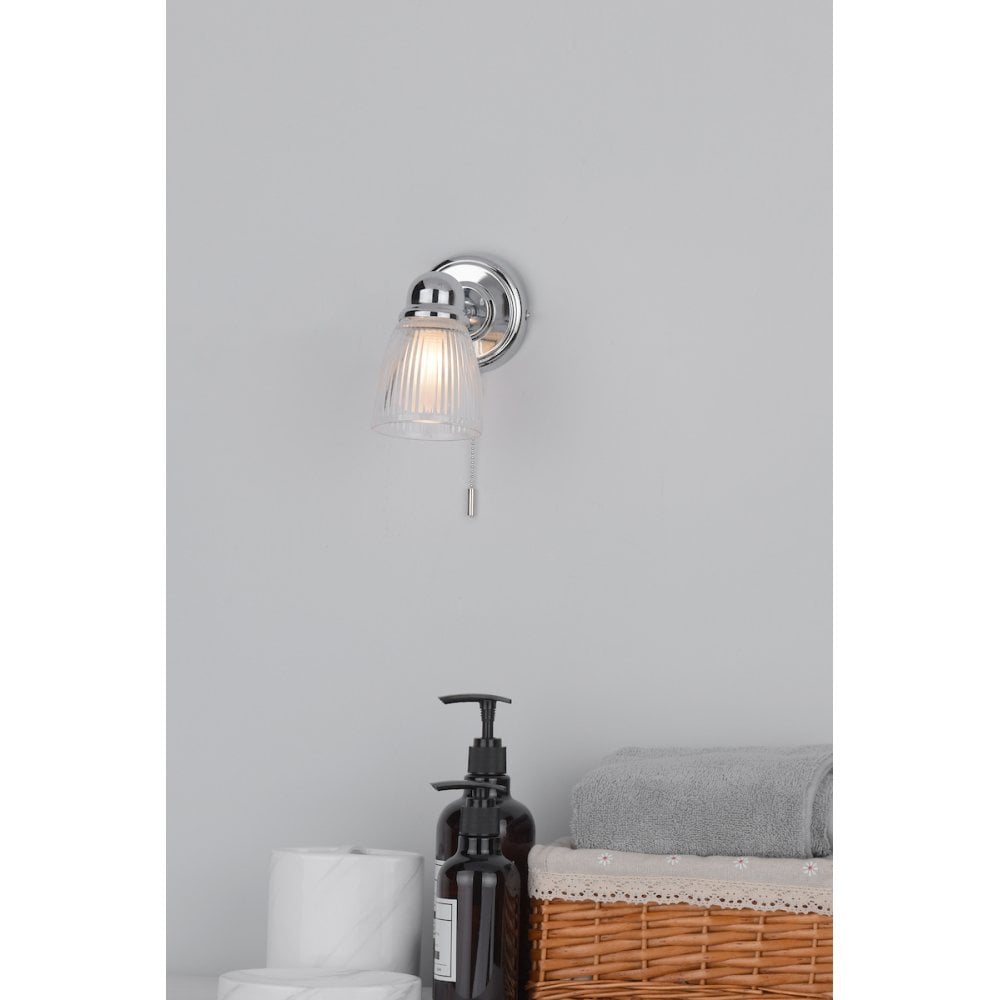 Cedric Single Spotlight Polished Chrome