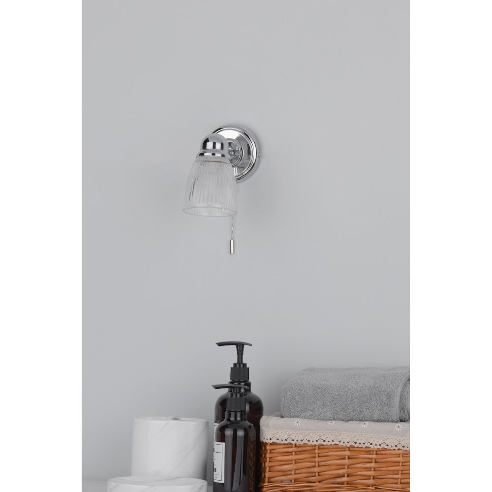 Cedric Single Spotlight Polished Chrome