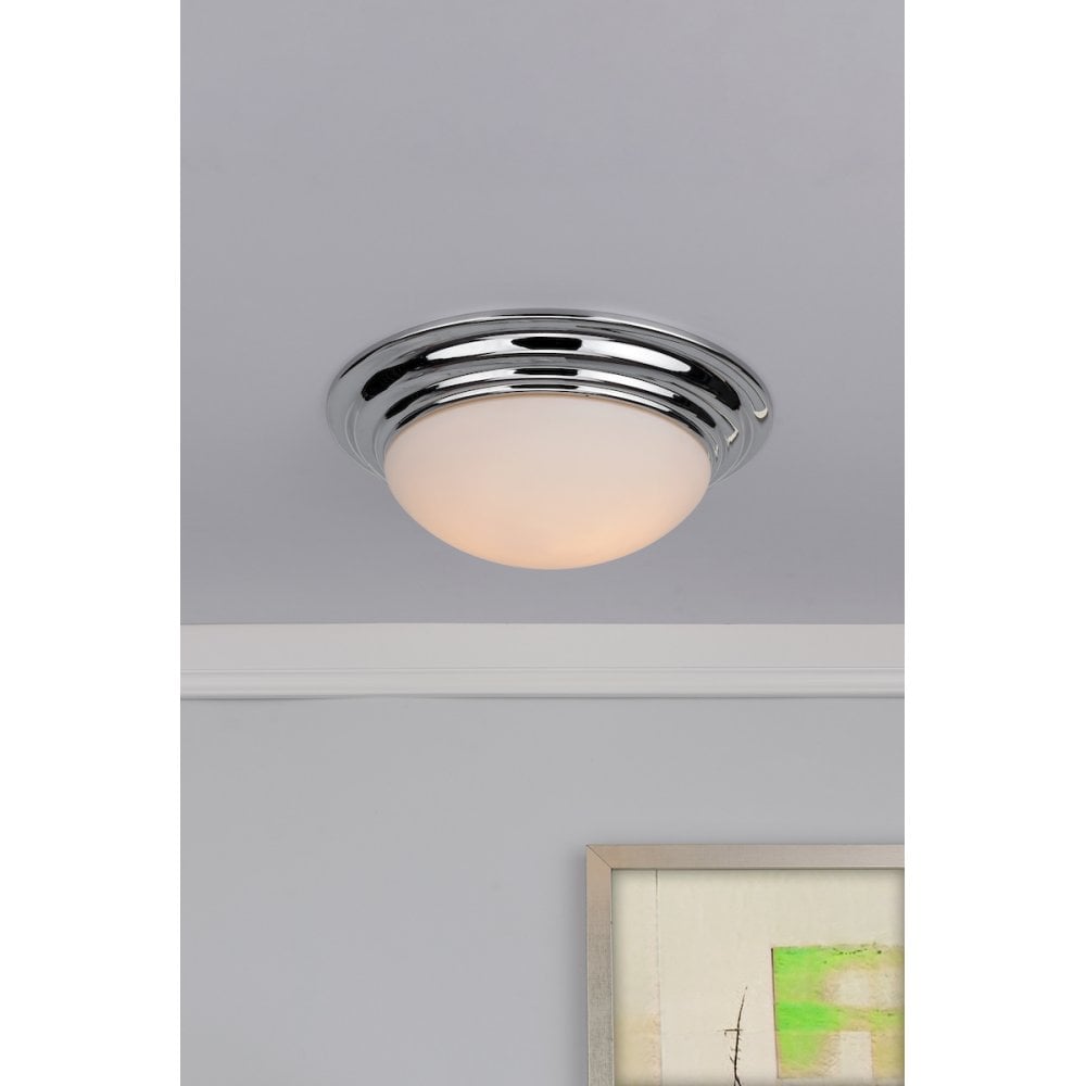 Barclay Flush Large Polished Chrome IP44