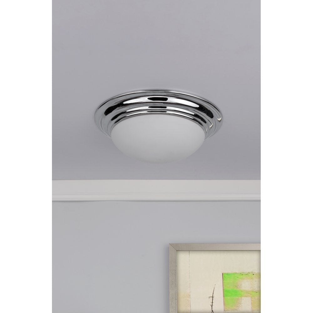 Barclay Flush Large Polished Chrome IP44