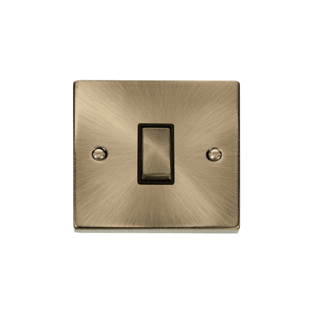 Antique Brass 1 Gang 2 Way Switch