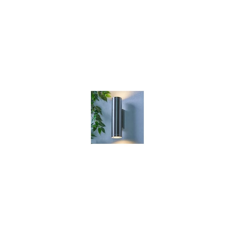 Brean Up and Down Wall Light in Stainless Steel
