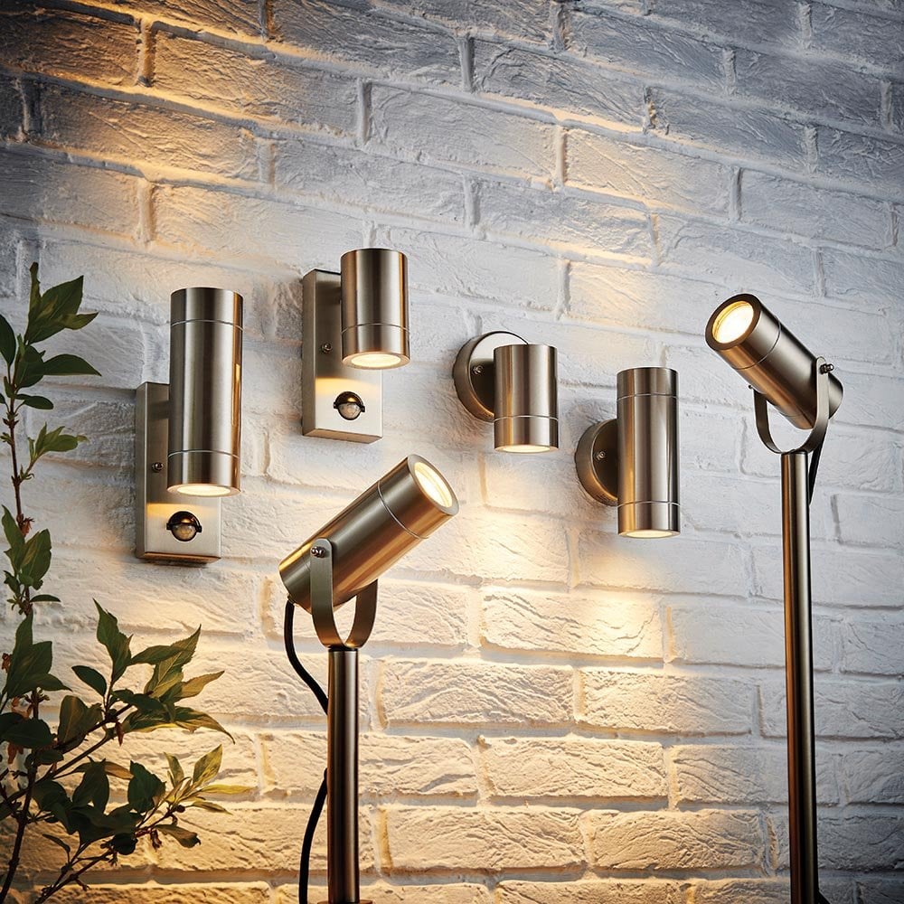 Palin Spike Light in Stainless Steel 310mm IP44