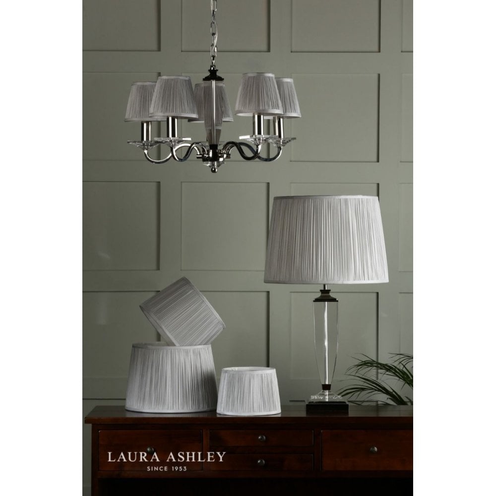 Hemsley Silk Empire Silver 350mm Shade
