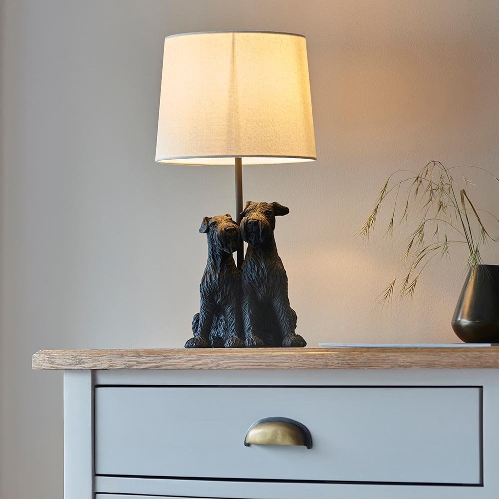 Westie Table in Matt Black