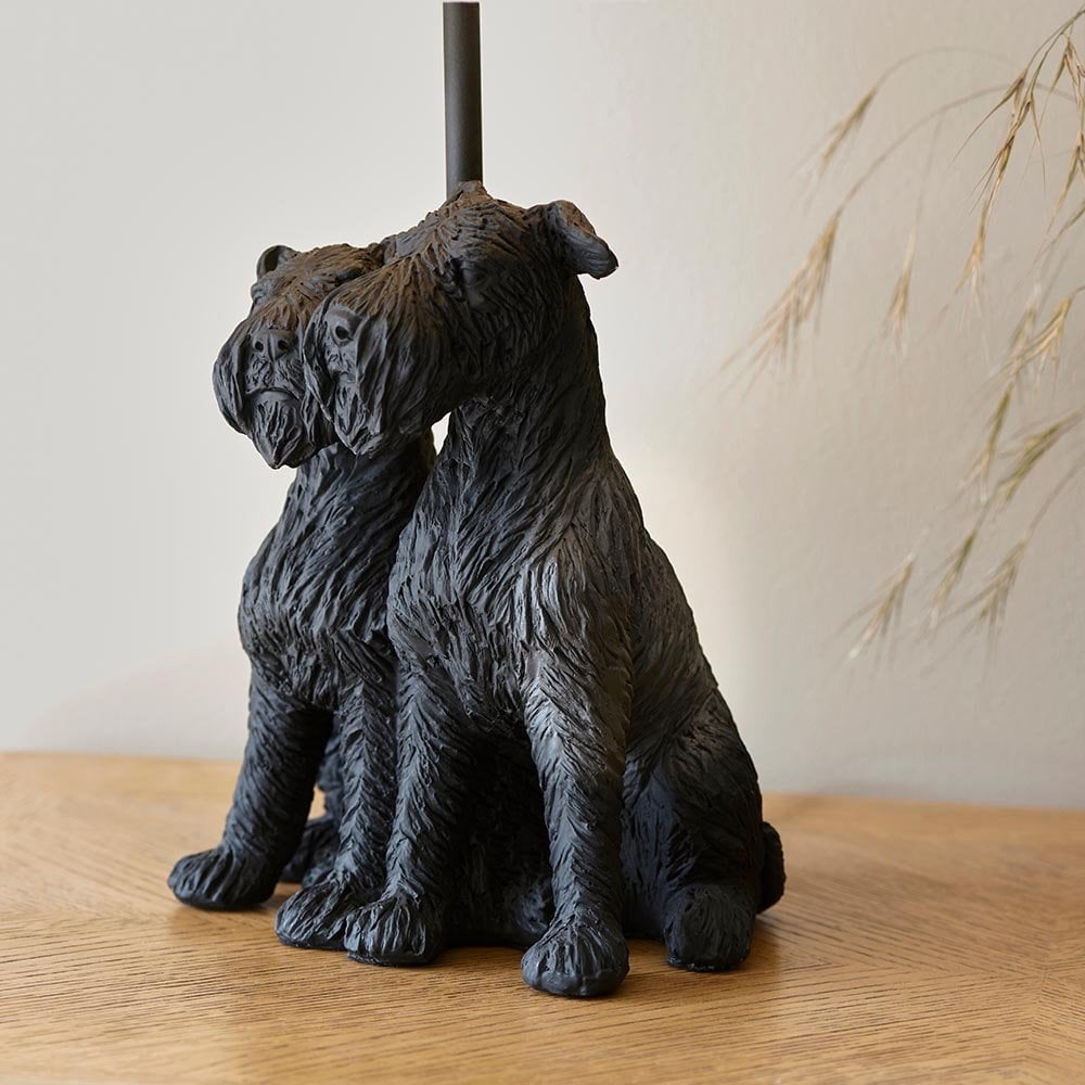 Westie Table in Matt Black