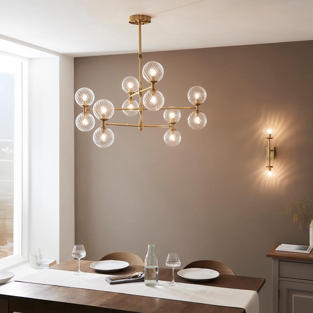Ben 2 Light Brass Wall Fitting