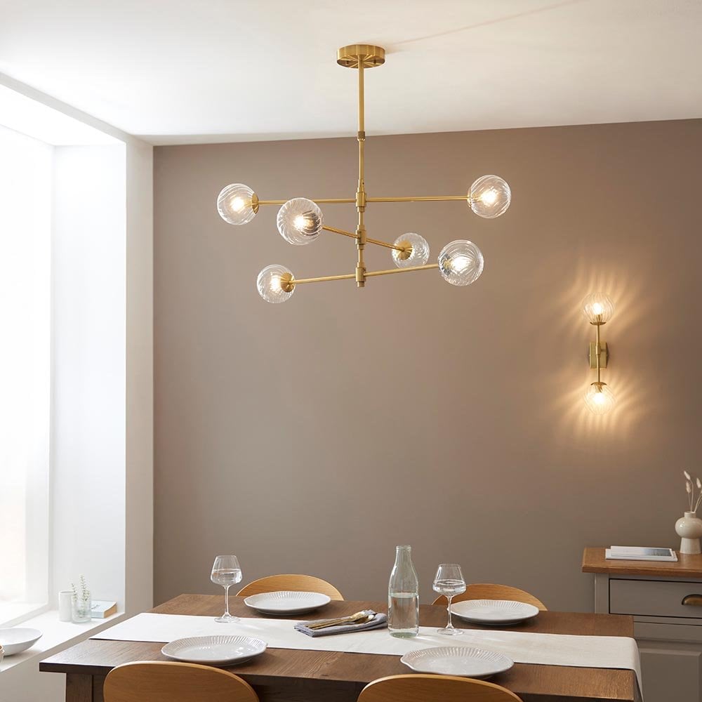 Ben 2 Light Brass Wall Fitting