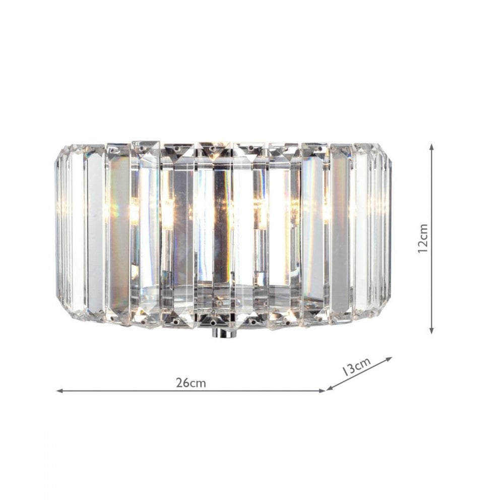 Fernhurst Wall Light in Polished Chrome