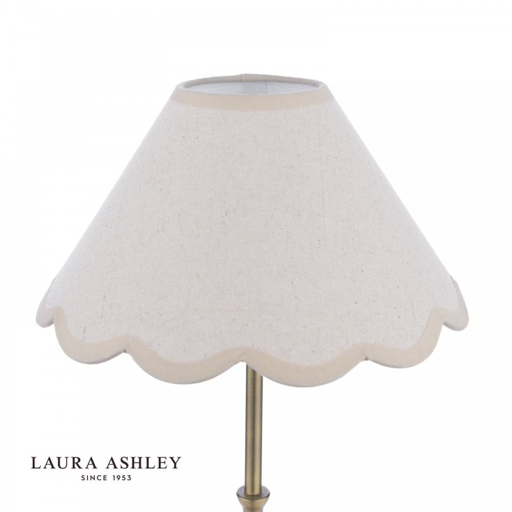 Cordwell Antique Brass Table Lamp C/W Shade