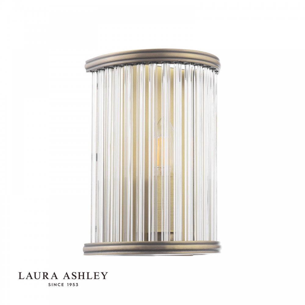 Sutton Antique Brass Wall Light