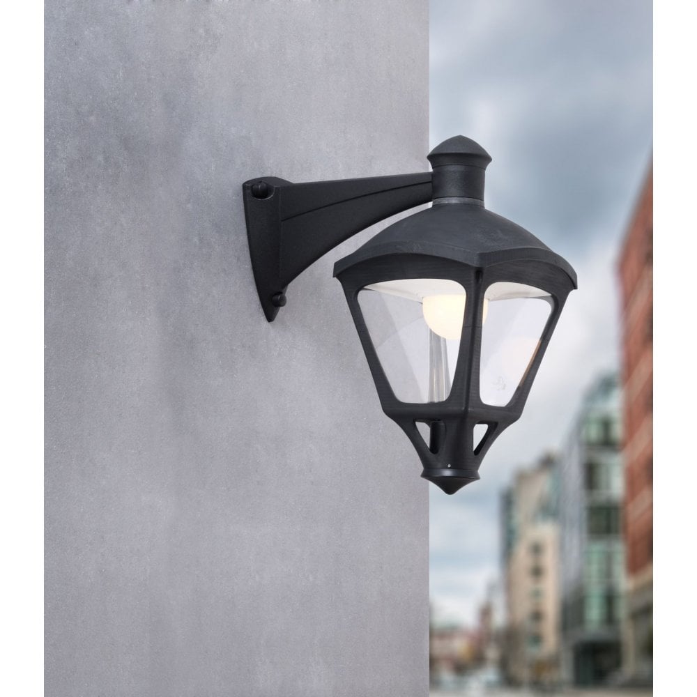 Midipilar Sergio 15W Wall Light in Black