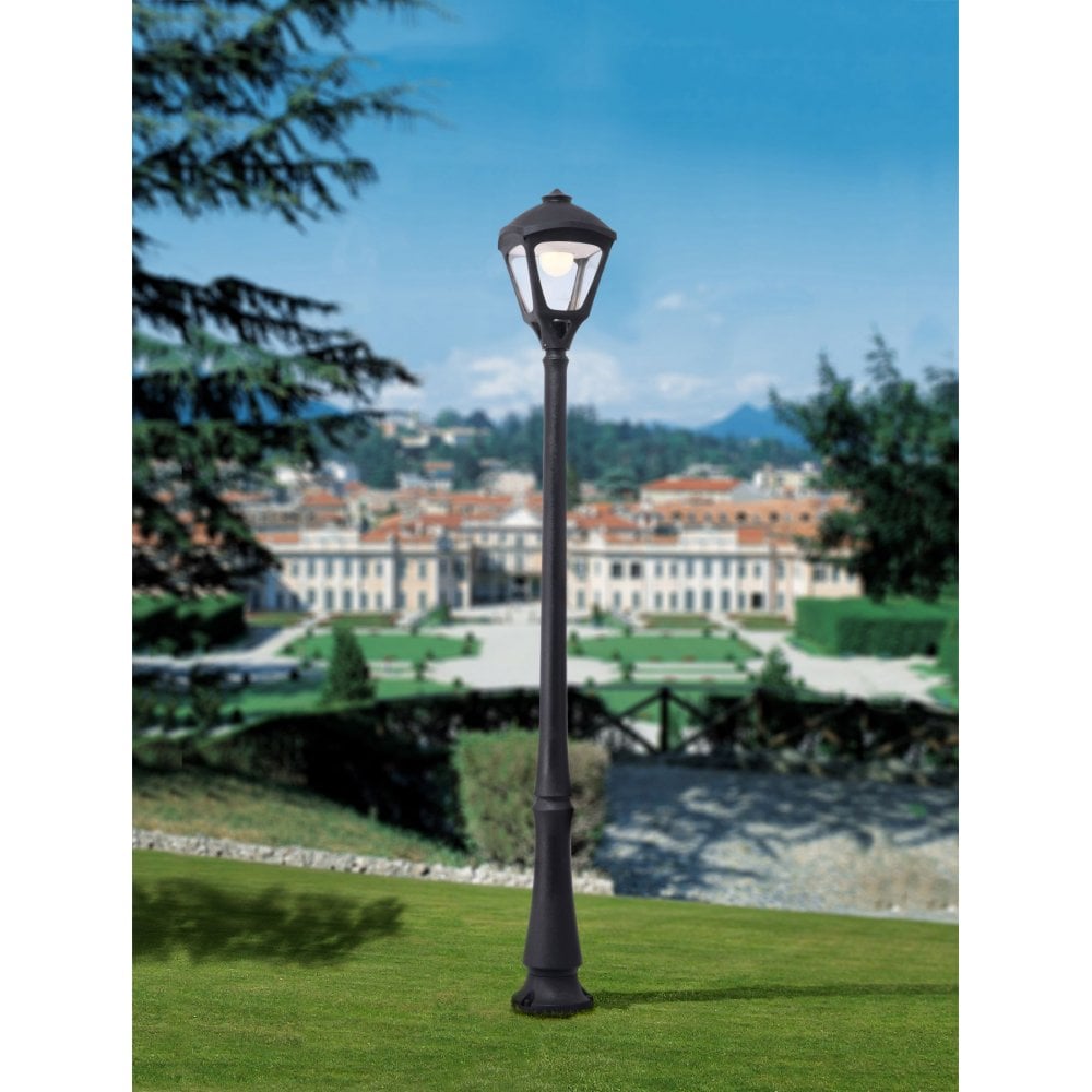 Emilio Sergio 15W Post Light in Black