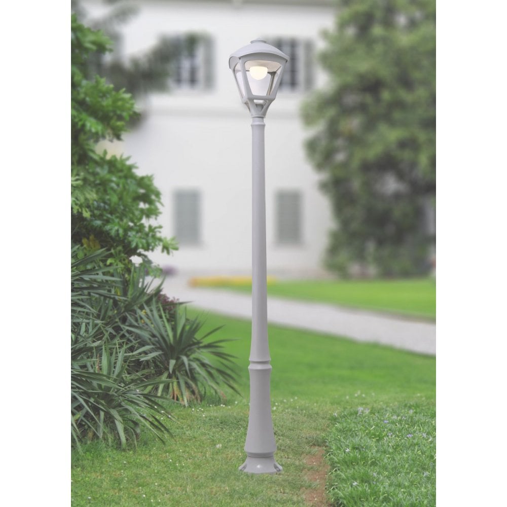 Emilio Sergio 15W Post Light in Grey