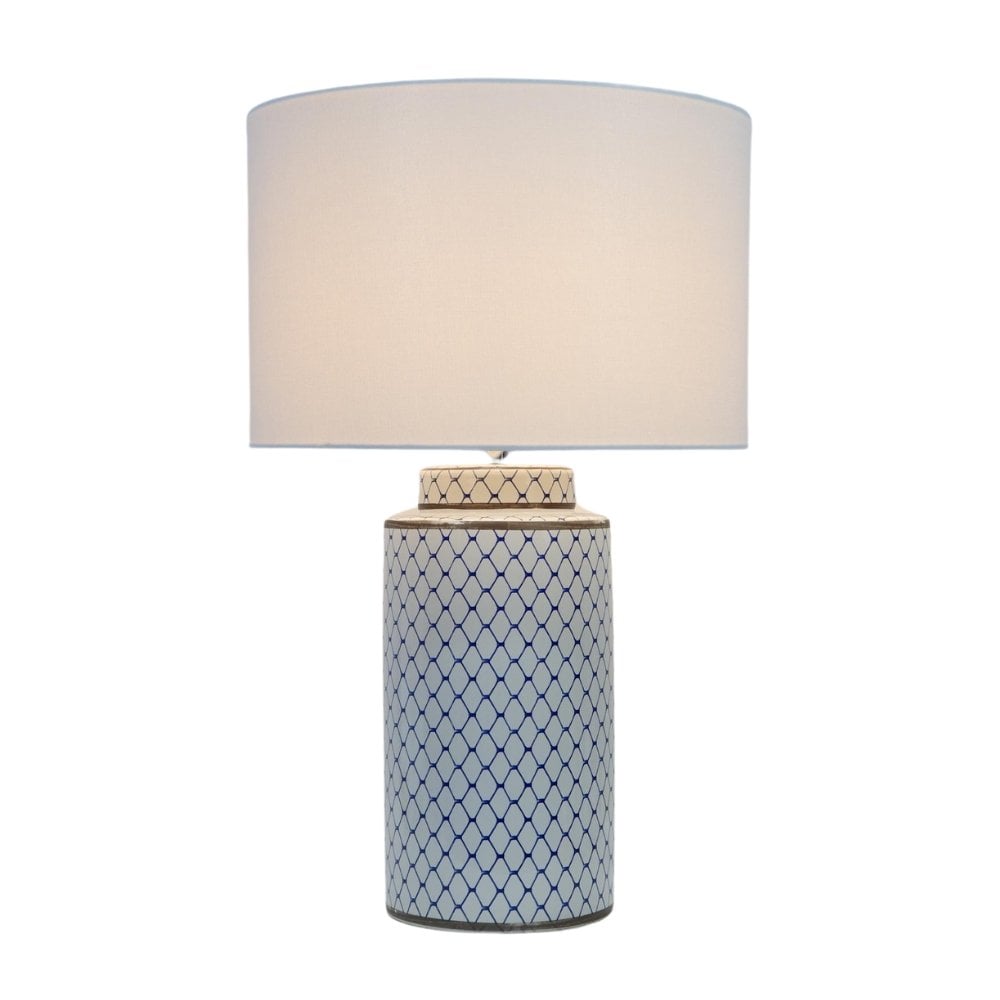 Monroe Ceramic Table Lamp C/W Shade