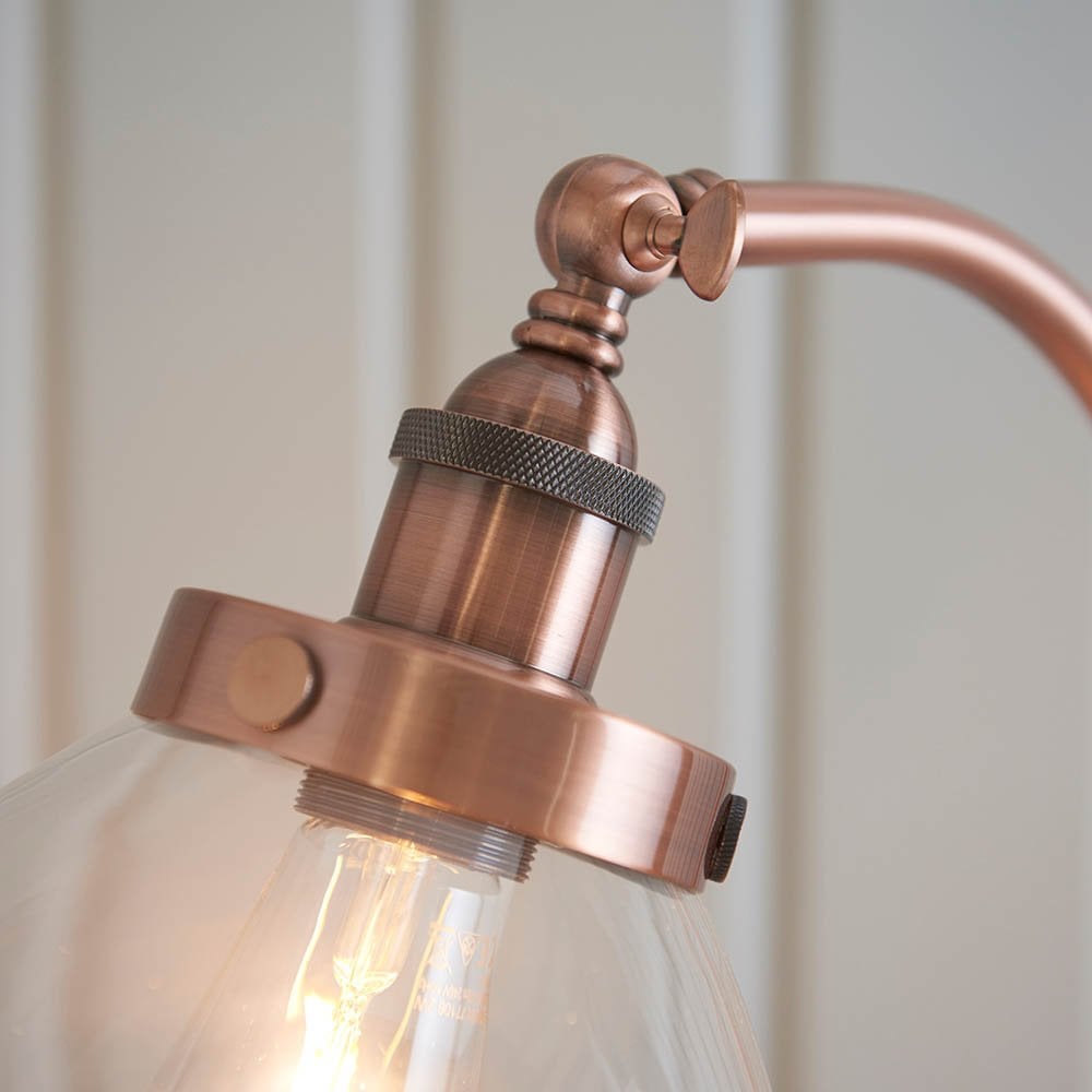 Hansen Floor Lamp in Copper